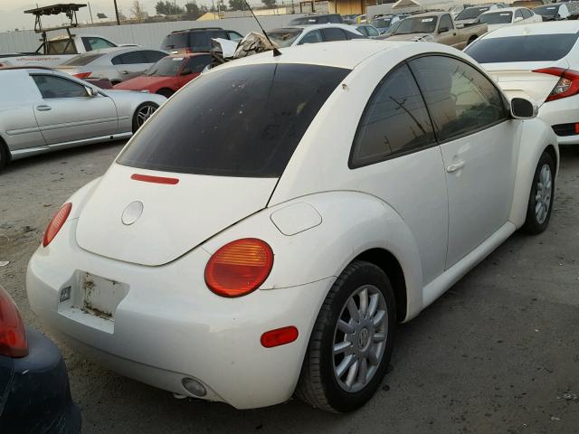 3VWCK31C64M409752 - 2004 VOLKSWAGEN NEW BEETLE თეთრი ფოტო 4