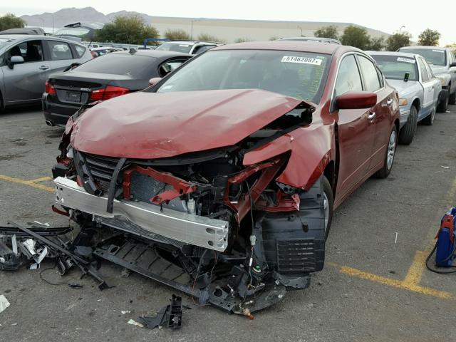 1N4AL3AP4HN341303 - 2017 NISSAN ALTIMA 2.5 RED photo 2