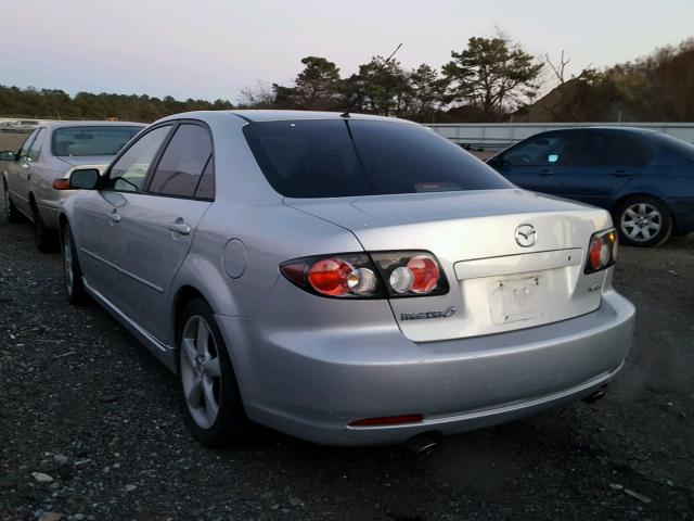 1YVHP80DX75M01739 - 2007 MAZDA 6 S GRAY photo 3