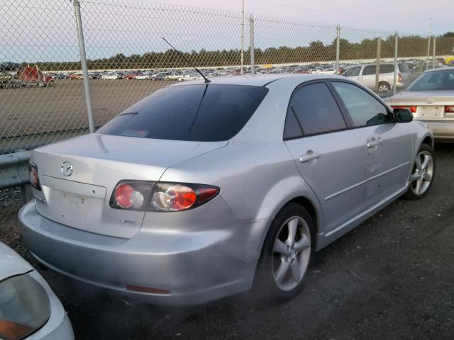 1YVHP80DX75M01739 - 2007 MAZDA 6 S GRAY photo 4