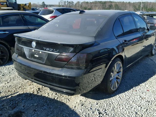 WBAHN83506DT26292 - 2006 BMW 750 LI Negro foto 4