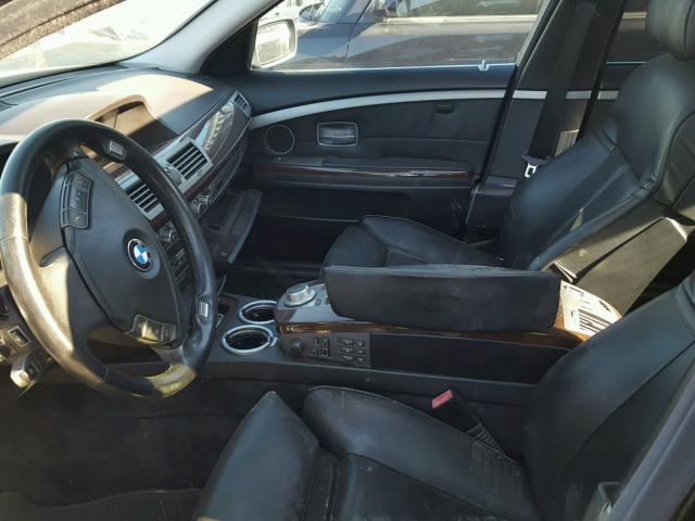 WBAHN83506DT26292 - 2006 BMW 750 LI BLACK photo 5