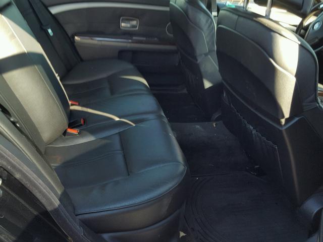 WBAHN83506DT26292 - 2006 BMW 750 LI Negro foto 6