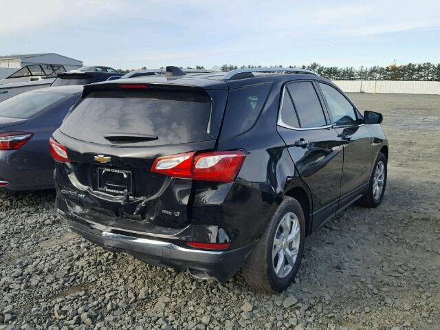 2GNAXTEX7J6166930 - 2018 CHEVROLET EQUINOX LT BLACK photo 4