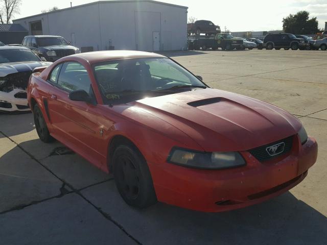 1FAFP40471F105624 - 2001 FORD MUSTANG RED photo 1