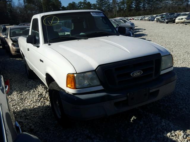 1FTYR10D94PB43723 - 2004 FORD RANGER WHITE photo 1