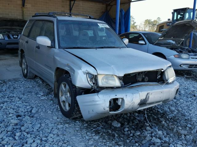 JF1SF65641H754499 - 2001 SUBARU FORESTER S ვერცხლისფერი ფოტო 1