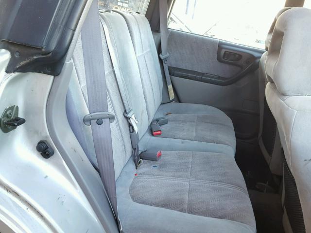 JF1SF65641H754499 - 2001 SUBARU FORESTER S ვერცხლისფერი ფოტო 6