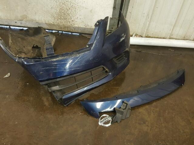 3N1CN7AP3EL877968 - 2014 NISSAN VERSA BLUE photo 9