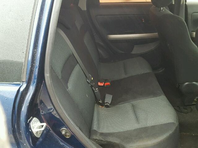 JTKKT624X60158530 - 2006 TOYOTA SCION XA BLUE photo 6