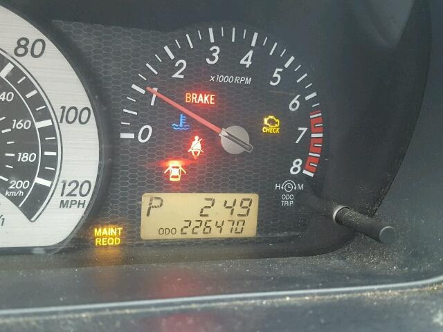 JTKKT624X60158530 - 2006 TOYOTA SCION XA BLUE photo 8