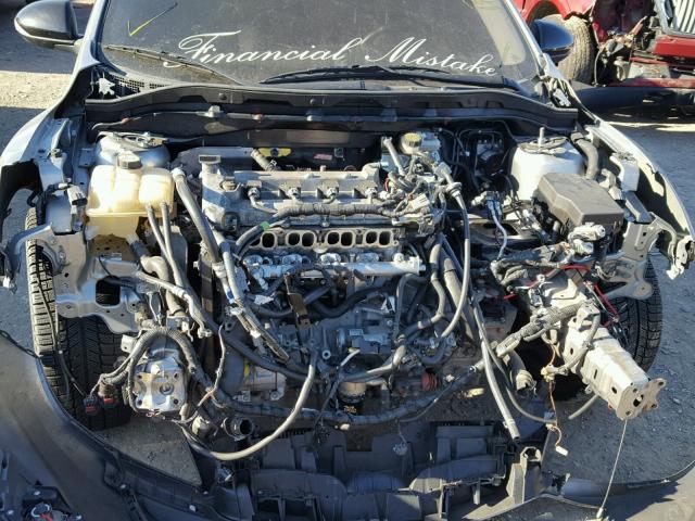 JM1BL1L47D1742724 - 2013 MAZDA SPEED 3 GRAY photo 7