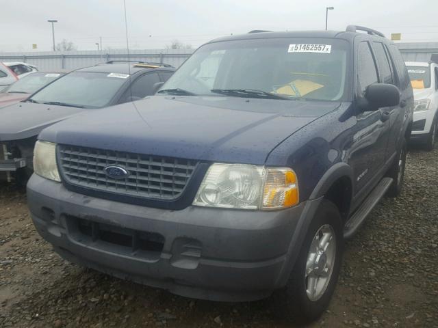 1FMZU62K34UC26136 - 2004 FORD EXPLORER X BLUE photo 2