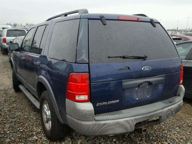 1FMZU62K34UC26136 - 2004 FORD EXPLORER X BLUE photo 3