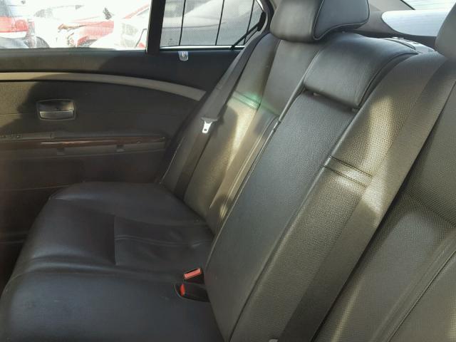 WBAGN63555DS58473 - 2005 BMW 745 LI GRAY photo 6