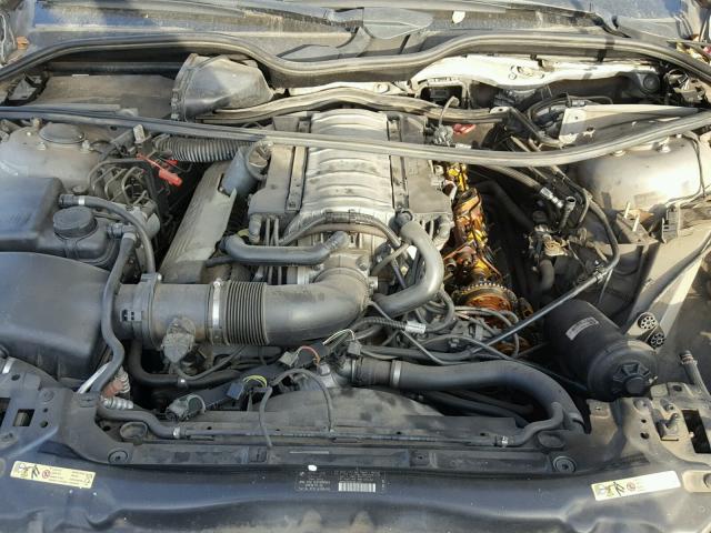 WBAGN63555DS58473 - 2005 BMW 745 LI GRAY photo 7