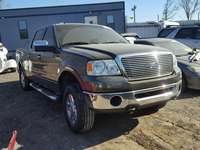 1FTPW14V58FA99562 - 2008 FORD F150 SUPER GRAY photo 1