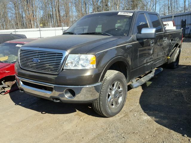 1FTPW14V58FA99562 - 2008 FORD F150 SUPER GRAY photo 2