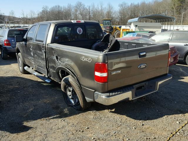 1FTPW14V58FA99562 - 2008 FORD F150 SUPER GRAY photo 3