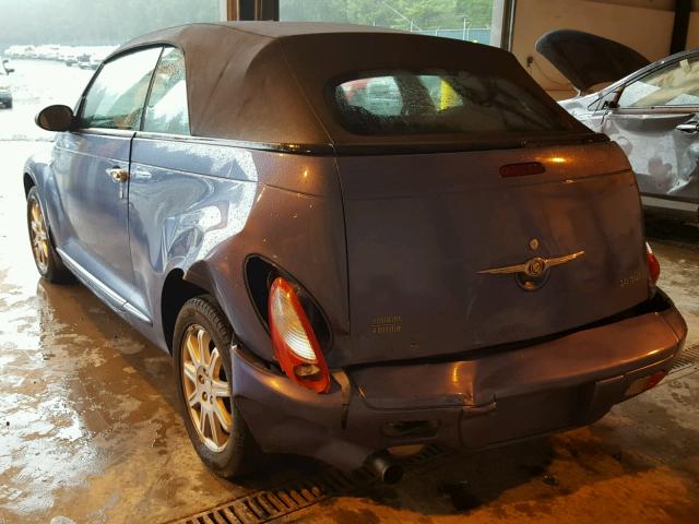 3C3JY55E56T356006 - 2006 CHRYSLER PT CRUISER BLUE photo 3