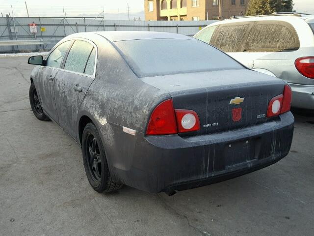 1G1ZA5EU5BF204959 - 2011 CHEVROLET MALIBU LS ნაცრისფერი ფოტო 3
