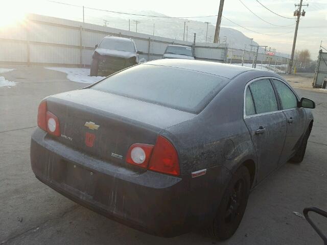 1G1ZA5EU5BF204959 - 2011 CHEVROLET MALIBU LS ნაცრისფერი ფოტო 4