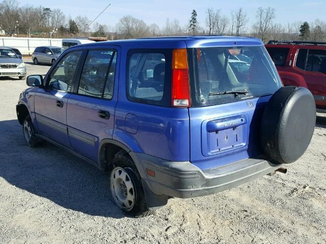 JHLRD184XYC023937 - 2000 HONDA CR-V LX BLUE photo 3