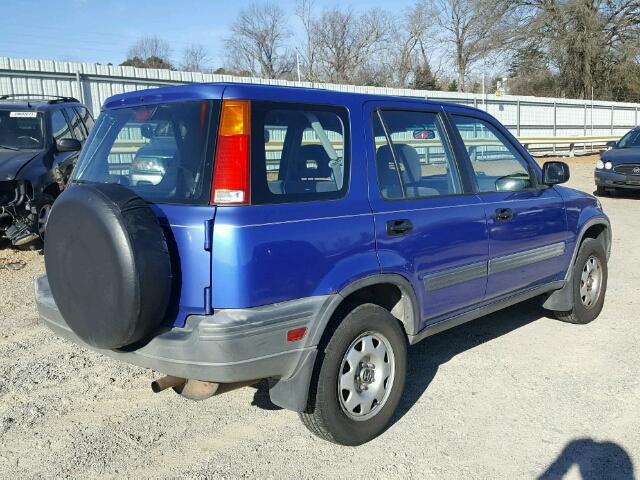 JHLRD184XYC023937 - 2000 HONDA CR-V LX BLUE photo 4