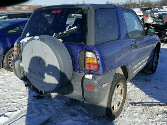 JT3XP10V3W0012264 - 1998 TOYOTA RAV4 PURPLE photo 4