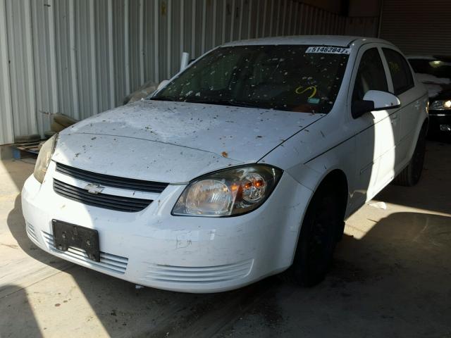 1G1AD5F53A7171514 - 2010 CHEVROLET COBALT 1LT WHITE photo 2