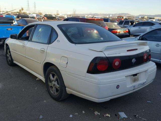 2G1WH52K449402235 - 2004 CHEVROLET IMPALA LS WHITE photo 3