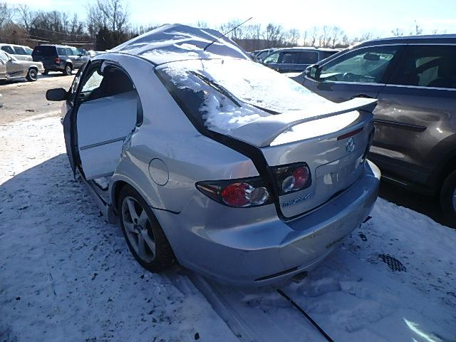 1YVHP84D965M16676 - 2006 MAZDA 6 S SILVER photo 3