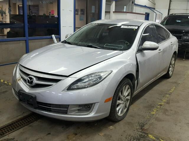 1YVHZ8DH4C5M23012 - 2012 MAZDA 6 I SILVER photo 2