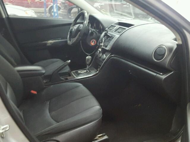 1YVHZ8DH4C5M23012 - 2012 MAZDA 6 I SILVER photo 5