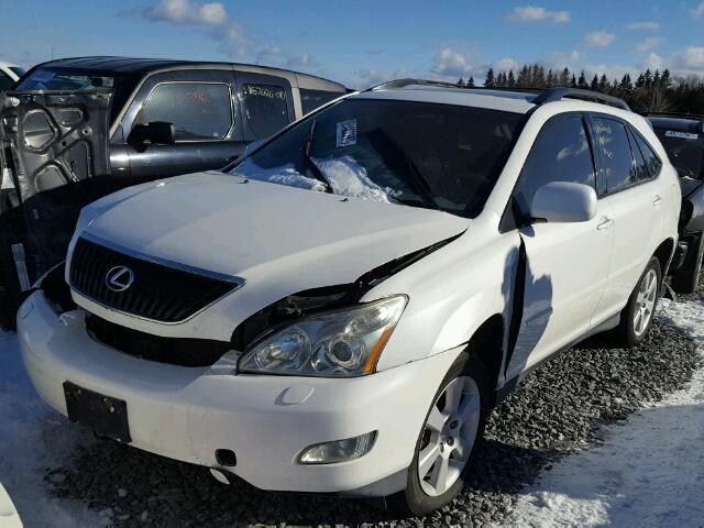 2T2HA31U95C067370 - 2005 LEXUS RX 330 WHITE photo 2