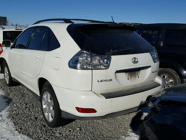 2T2HA31U95C067370 - 2005 LEXUS RX 330 WHITE photo 3