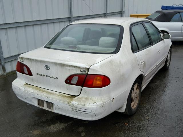 1NXBR18E0WZ134203 - 1998 TOYOTA COROLLA VE WHITE photo 4