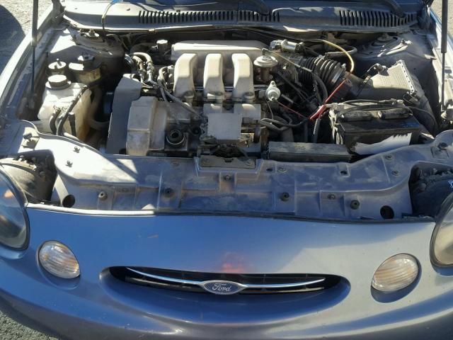 1FAFP58S4XA310560 - 1999 FORD TAURUS SE BLUE photo 7