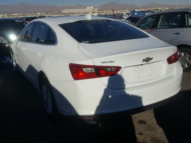 1G1ZD5ST4JF128636 - 2018 CHEVROLET MALIBU LT WHITE photo 3