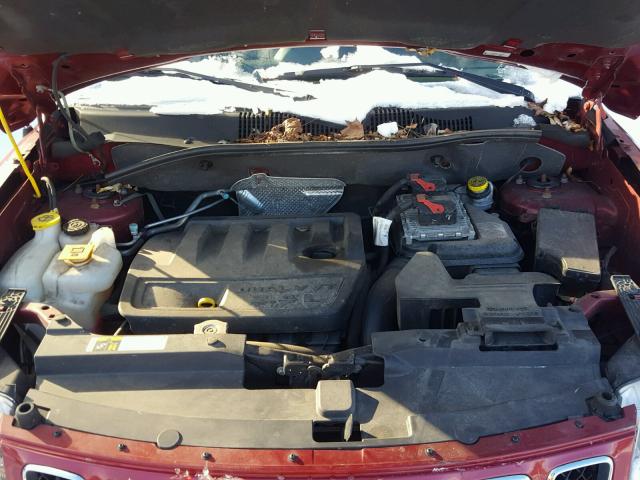 1C4NJDBB4ED880452 - 2014 JEEP COMPASS SP წითელი ფოტო 7