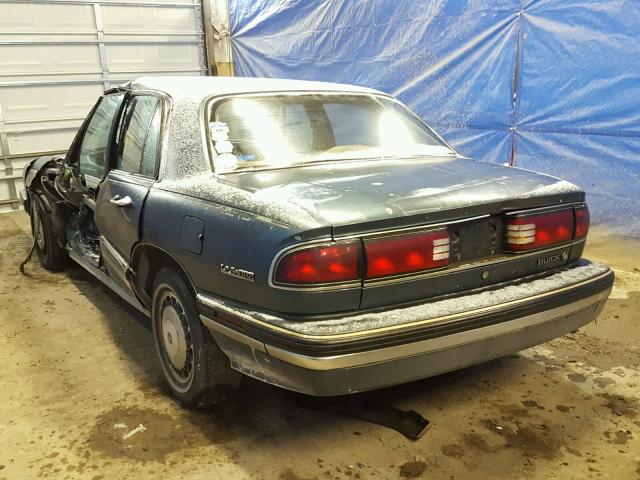 1G4HR53LXPH519463 - 1993 BUICK LESABRE LI GREEN photo 3