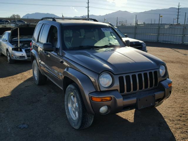 1J4GL58K62W155168 - 2002 JEEP LIBERTY LI BROWN photo 1