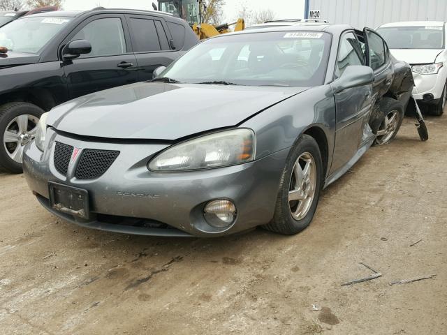 2G2WS522241330611 - 2004 PONTIAC GRAND PRIX Көк фото 2