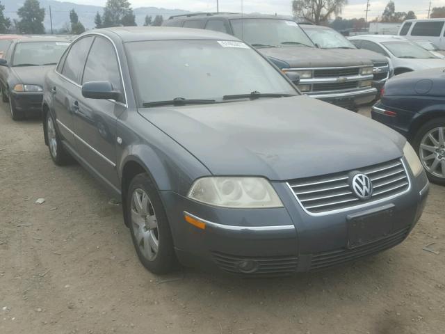 WVWRH63BX2E412593 - 2002 VOLKSWAGEN PASSAT GLX CHARCOAL photo 1