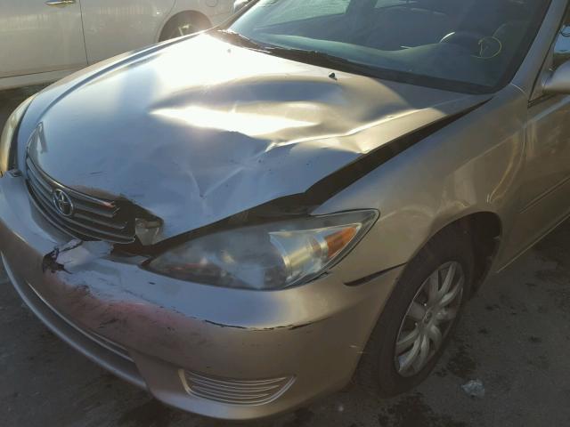 4T1BE32K26U118459 - 2006 TOYOTA CAMRY LE GOLD photo 9