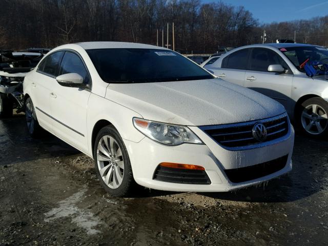 WVWMN7AN4BE720669 - 2011 VOLKSWAGEN CC SPORT WHITE photo 1