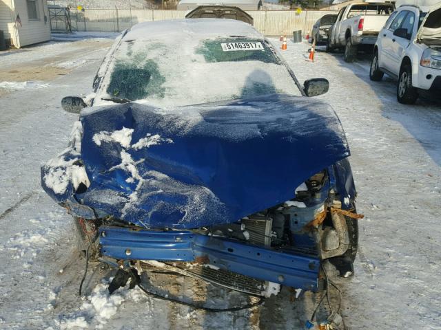 1G1JC52F857118606 - 2005 CHEVROLET CAVALIER BLUE photo 9