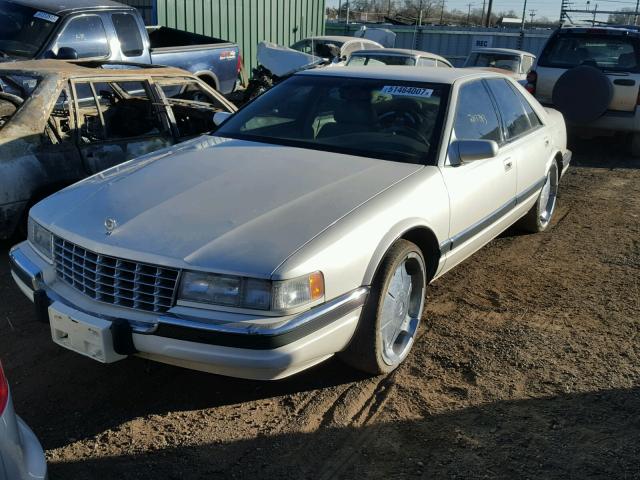 1G6KS52Y3VU810051 - 1997 CADILLAC SEVILLE SL WHITE photo 2