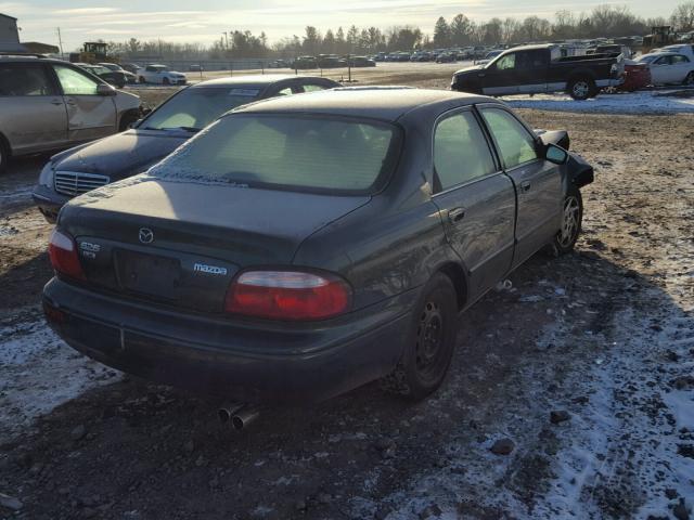 1YVGF22C415209451 - 2001 MAZDA 626 ES GREEN photo 4