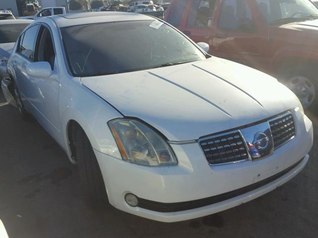 1N4BA41E24C852092 - 2004 NISSAN MAXIMA SE WHITE photo 1